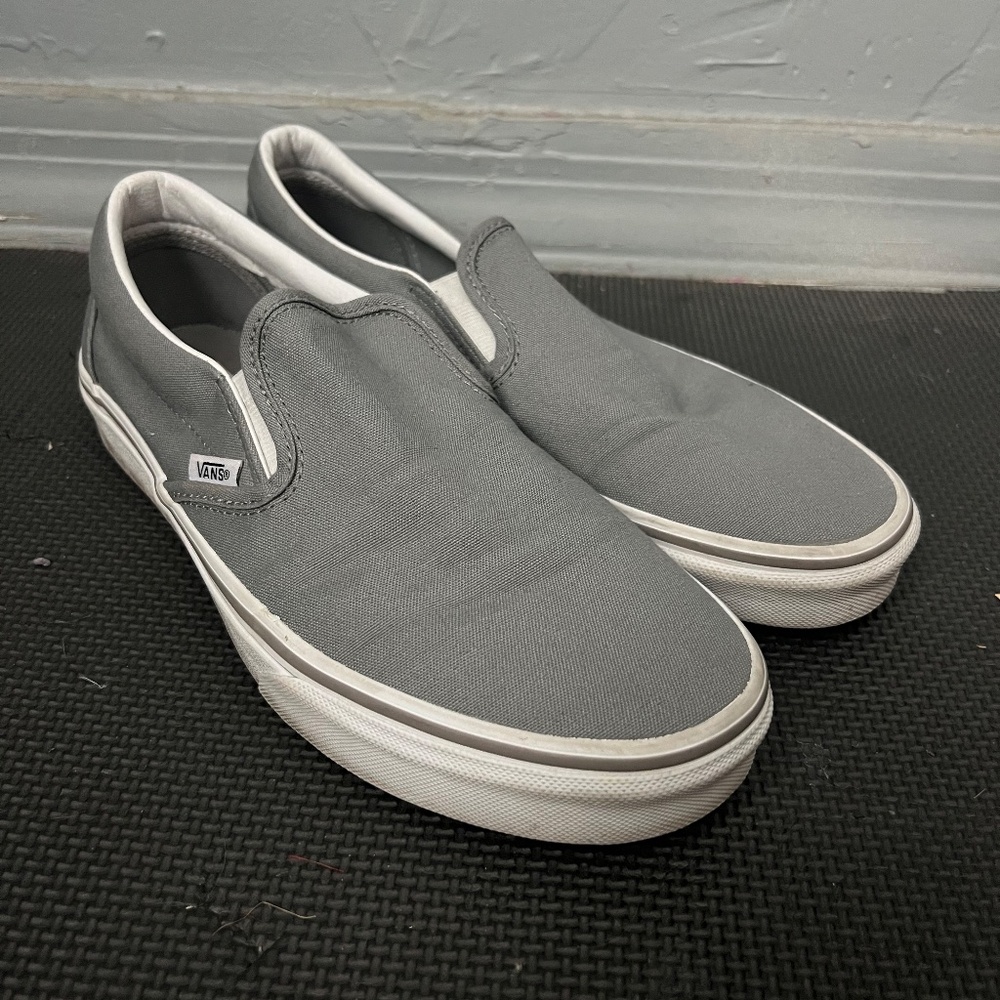 Grey Slip on Vans